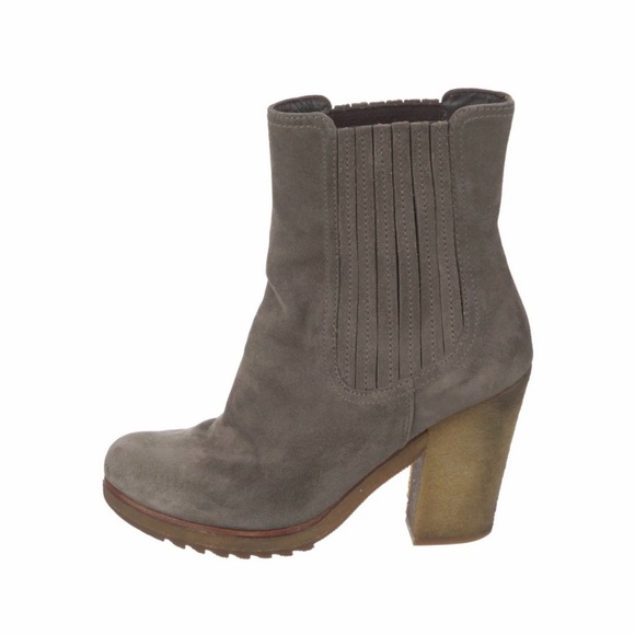Prada Shoes - Prada Suede Ankle Boots